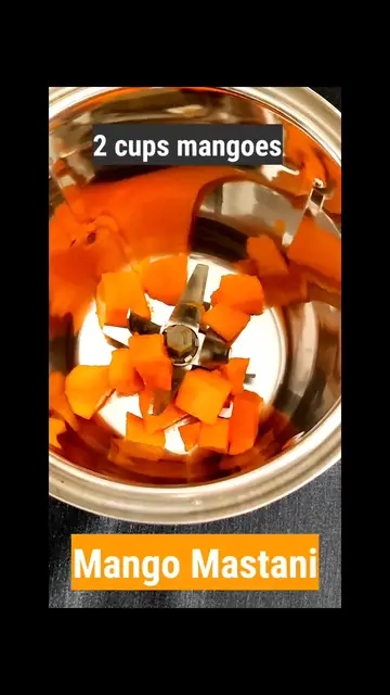 'Video thumbnail for Mango Mastani (Indian Mango Milkshake)'