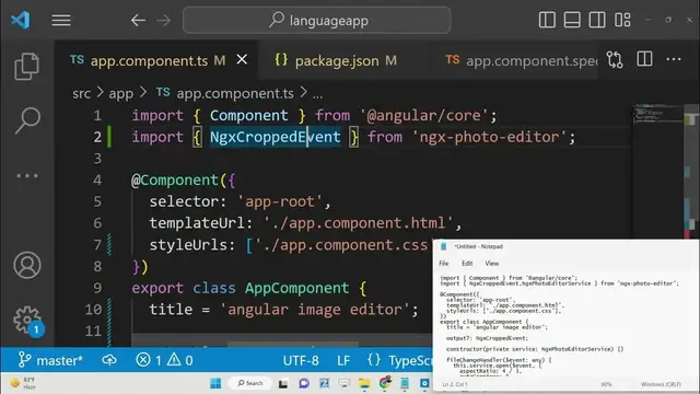 Video thumbnail for Angular 14 ngx-photo-editor Example to Build Image Editor With Live Preview to Crop,Scale & Rotate