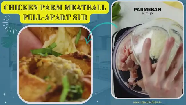Video thumbnail for Chicken Parm Meatball Pull-Apart Sub