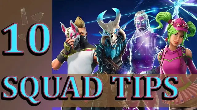 Video thumbnail for 10 Fortnite Squad Tips to get that Victory Royale!