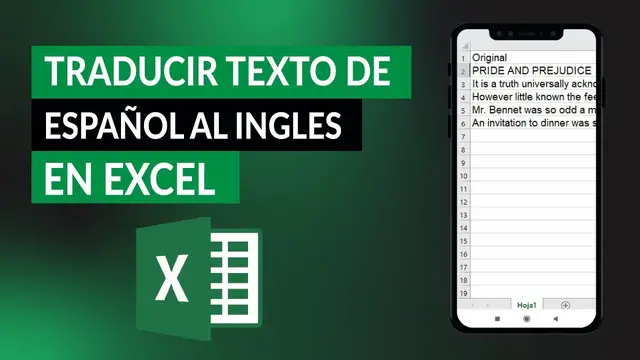 Video thumbnail for ¿Cómo traducir texto de español a inglés en EXCEL? - Herramientas útiles