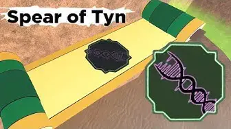 'Video thumbnail for SPEAR OF TYN spawn location + drop + showcase + codes - Shindo Life'