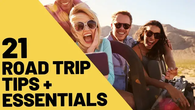 Video thumbnail for 21 Road Trip Tips and Essentials [what to bring to make your trip much easier + safer]