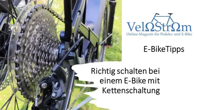 Video thumbnail for Wie schaltet man mit einer Kettenschaltung beim E-Bike?