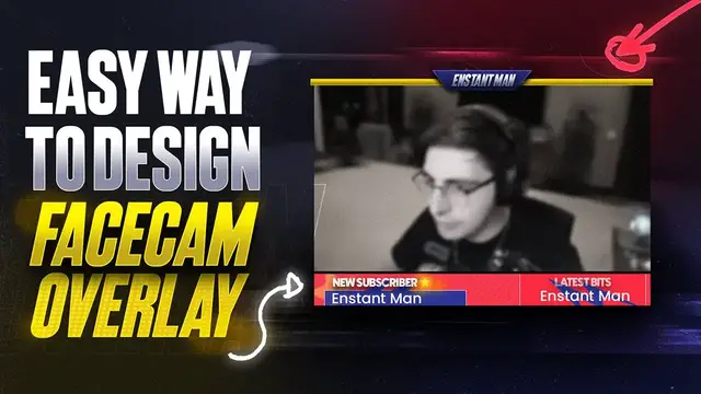 Video thumbnail for How to design clean Facecam Overlay border in 2022 with photopea