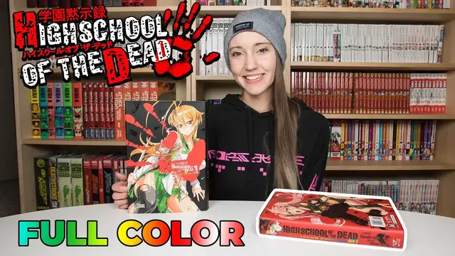 Video thumbnail for We Need More Full Color Manga Like the Highschool of the Dead Full Color Editions