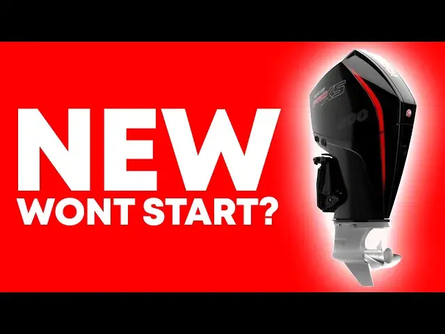 Video thumbnail for Brand New Mercury Outboard WONT Start?!