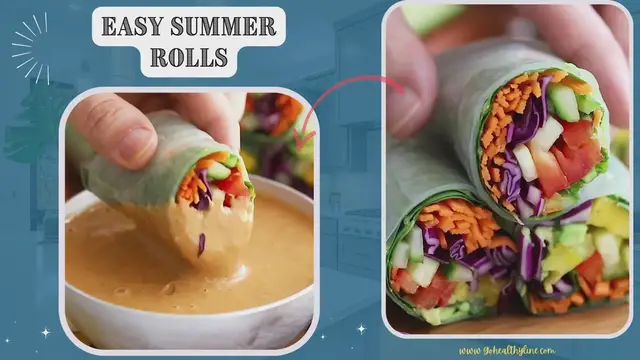 Video thumbnail for EASY Summer Rolls