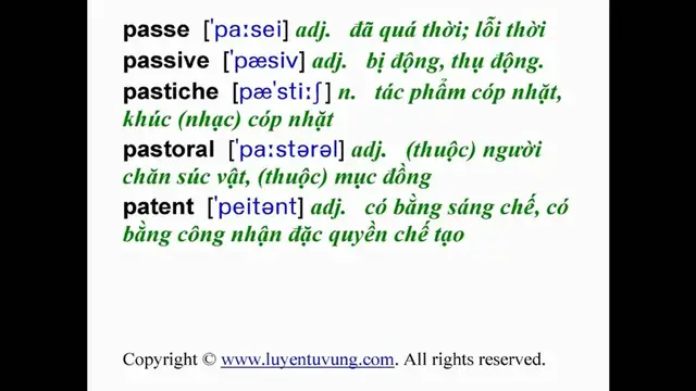 Video thumbnail for Essential Words for the GRE - Lesson 096