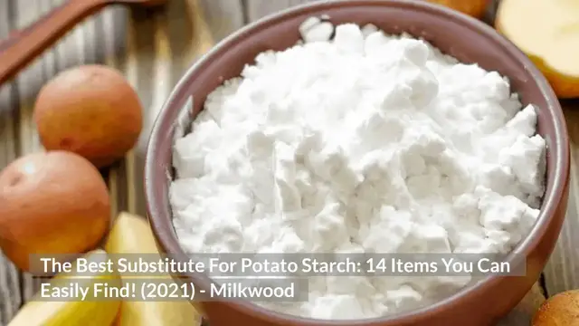 Video thumbnail for The Best Substitute For Potato Starch: 14 Items You Can Easily Find! (2021)