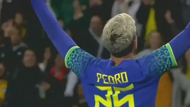 Video thumbnail for GOLAÇO DE PEDRO - MOSTROU PRA QUE FOI CONVOCADO _ Brasil x Tunísia - amistoso da seleção