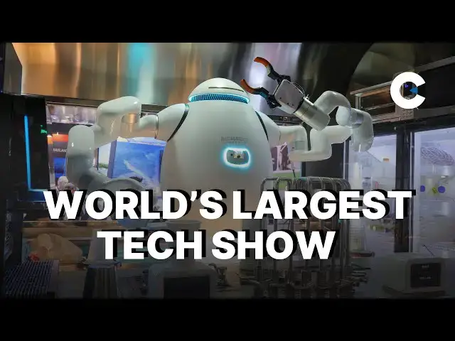 Video thumbnail for Inside CES 2025: Robot dogs, AI and solar powered cars