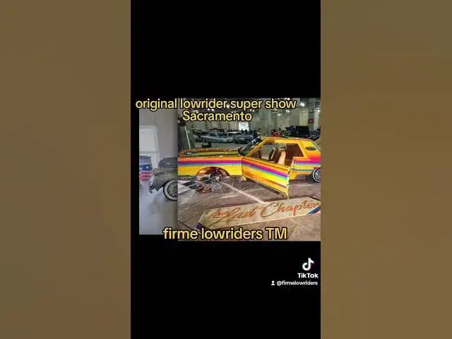 Video thumbnail for original lowrider super show Sacramento CA