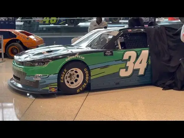 Video thumbnail for Jesse Iwuji Official 2022 No. 34 Xfinity Car Reveal