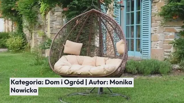 Video thumbnail for Meble ogrodowe i ich aranżacje na tarasie oraz w ogrodzie