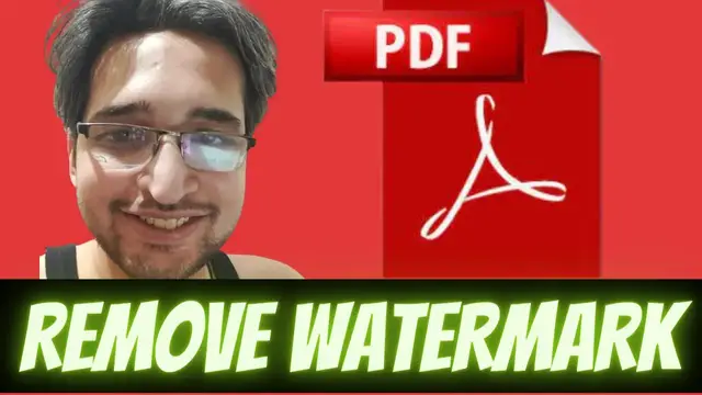 Video thumbnail for Python 3 Poppler Script to Remove Watermark From PDF Document Using pdf2image & scikit-image Library
