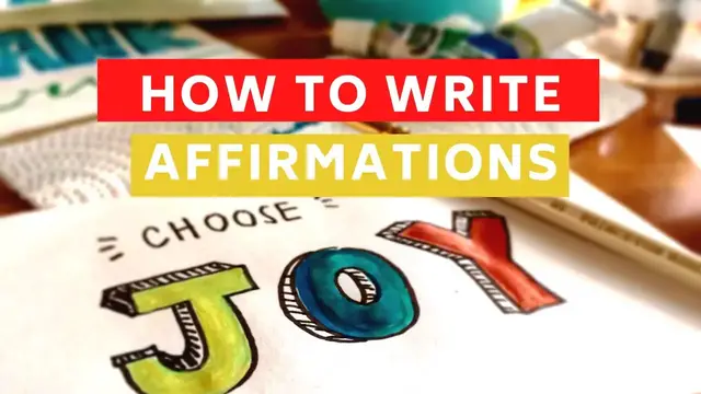 Video thumbnail for Positive Affirmations | 3 Tips How To Write Positive Affirmations | LAW OF ATTRACTION | Affirmations