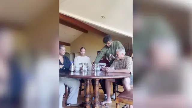 Video thumbnail for Two Color Cocktail Gender Reveal Announces Surprise Twins | Happily TV