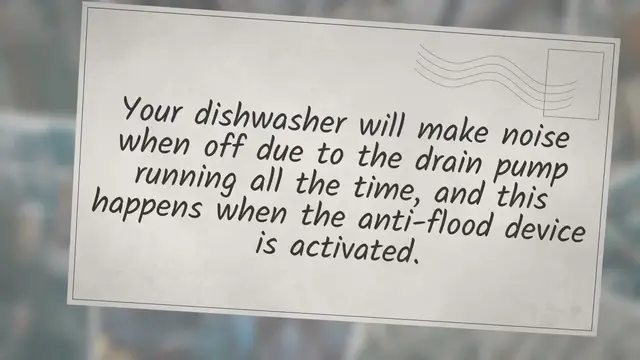 'Video thumbnail for Solved: Dishwasher Making Noise When Off'