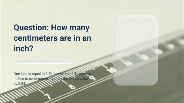 Video thumbnail for how many centimeters is an inch | Inch to Centimeter (inch to cm) Conversion |Inches to CM Converter