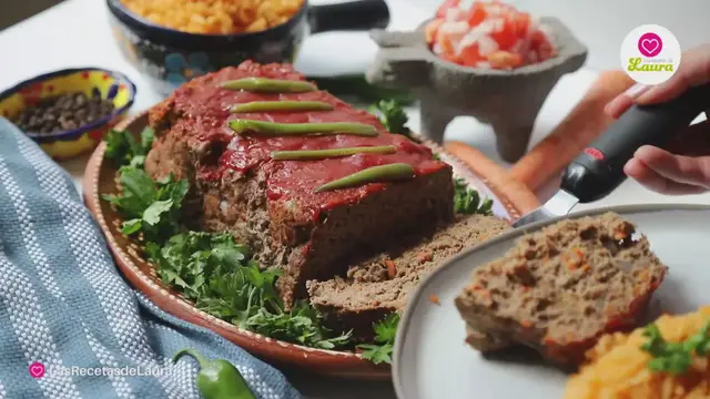 'Video thumbnail for Pastel de Carne ¡En Air Fryer! U horno Comidas Saludables'