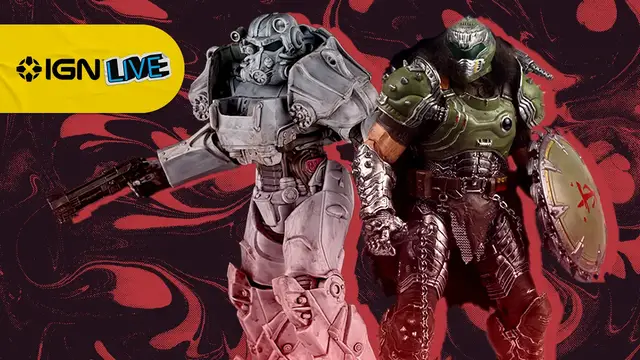 Video thumbnail for Doom: The Dark Ages, Diablo IV, Fallout and Persona Get New McFarlane Toys | IGN Live 2025