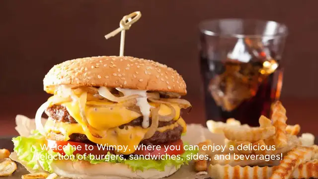 Video thumbnail for Wimpy Menu Price