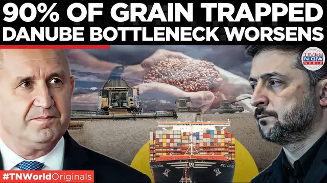 Video thumbnail for EU GRAIN CRISIS: 'I Want Putin to Attack Us' as Bulgarian Grain Piles Up, and Danube Runs Low
