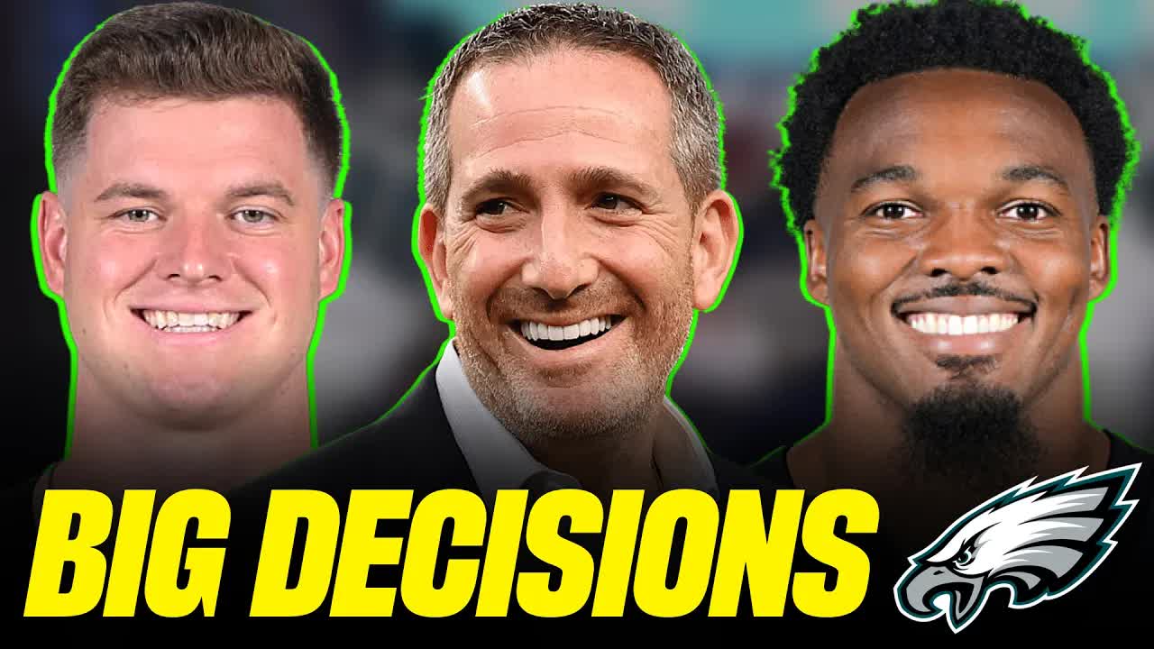 Video thumbnail for a to z sports philadelphia eagles: eagles free agency preview: who to re-sign, biggest targets, & 2024 predictions