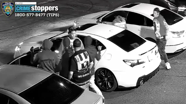 Video thumbnail for 8 wanted in Eastchester robbery, shooting