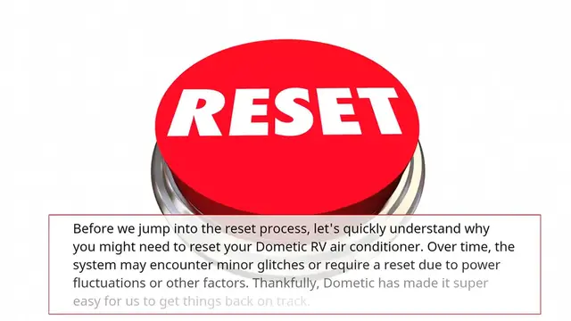 Video thumbnail for Unlock the Secret to Instantly Fixing Your Dometic RV Air Conditioner with This Reset Trick!