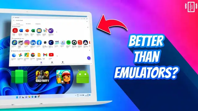 Video thumbnail for Installing Android Apps on Windows 11 with Microsoft's WSA !