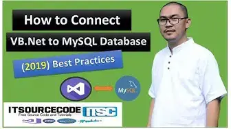 Video thumbnail for MySQL VB.NET Tutorial: How to Connect VB.Net to MySQL Database (2019) Best Practices