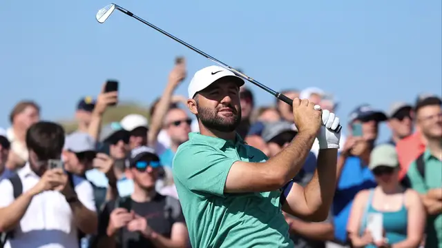 Video thumbnail for Scottie Scheffler Ends Long PGA Tour Cut Streak at Scottish Open