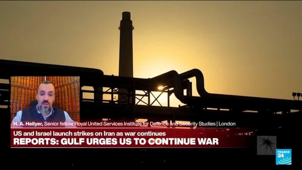 Video thumbnail for Gulf allies privately make the case to Trump to keep fighting until Iran is decisively defeated