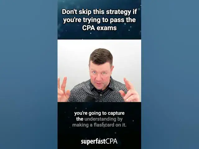 Video thumbnail for Don't skip this CPA study strategy