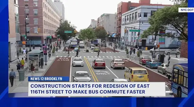 Video thumbnail for Construction starts for East 116th St. redesign
