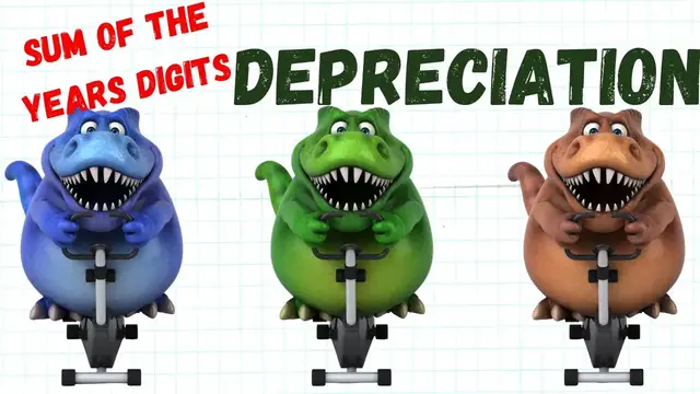 Video thumbnail for Sum of the Years Digits Depreciation | Accounting How To | How to Pass Accounting Class