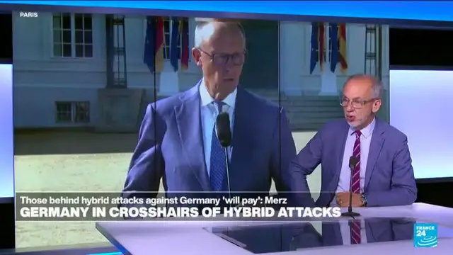 Video thumbnail for Germany increasingly in the crosshairs of hybrid attacks
