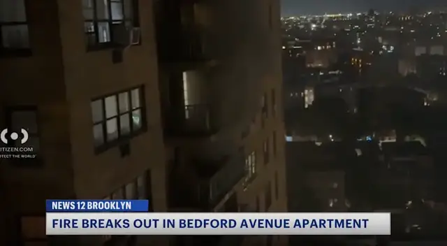 Video thumbnail for No one hurt following fire in Crown Heights apartment building