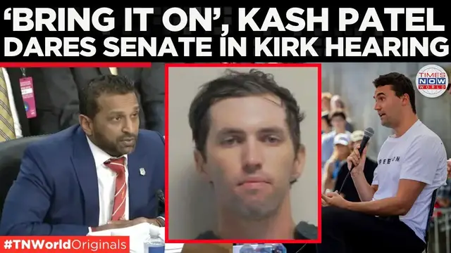 'Video thumbnail for FBI Director Patel Defends Kirk Probe, Vows Transparency'
