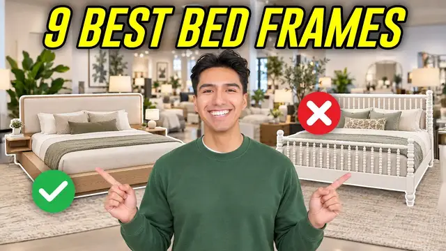 Video thumbnail for 9 Best Bed Frames That Are ACTUALLY Worth It In 2026