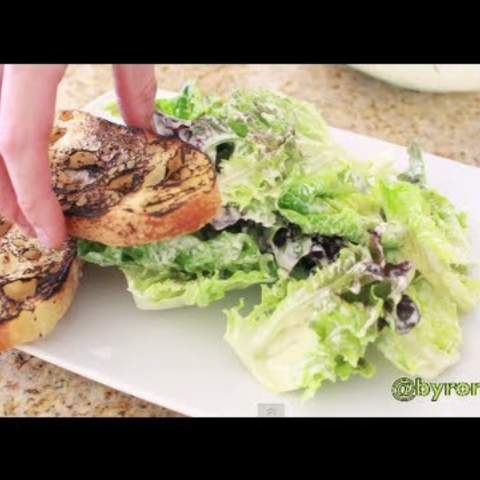 Video thumbnail for Caesar Salad-How to and Recipe | Byron Talbott