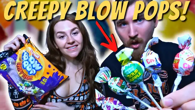 Video thumbnail for We Tried 5 Blow Pops and Ranked Them! | Creepy Treats Edition