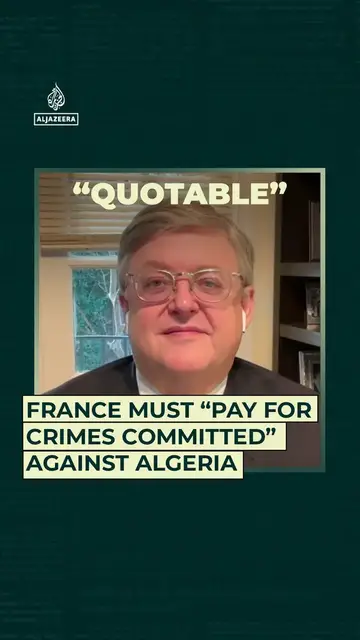 Video thumbnail for Quotable: France must “pay for crimes committed” against Algeria