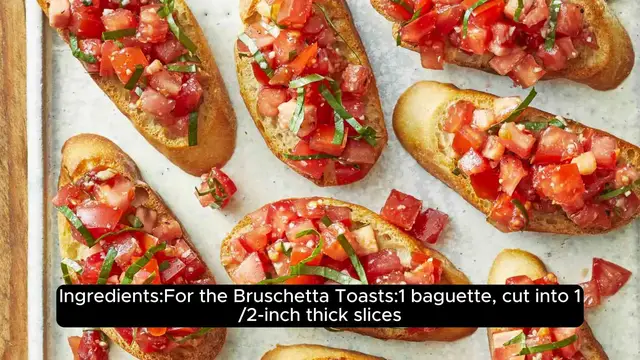 Video thumbnail for Bruschetta recipe