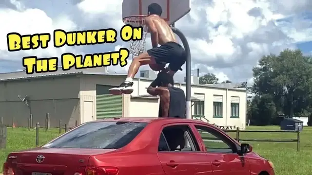 'Video thumbnail for INSANE Dunk Session On A 10 Foot Outdoor Rim!!! I Would WIN The NBA Dunk Contest!!'