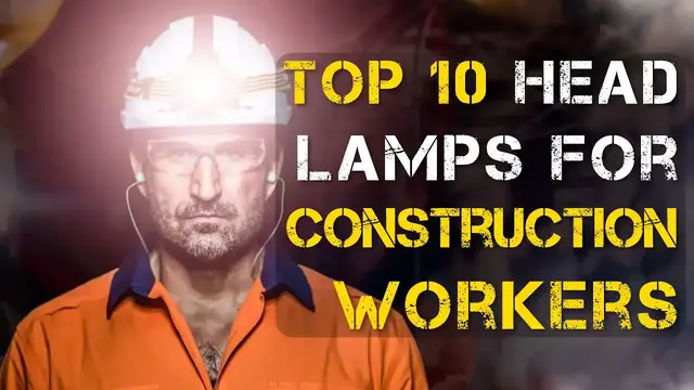 Video thumbnail for Top 10 Best Headlamp for Construction Workers