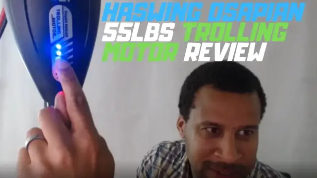 Video thumbnail for Haswing Osapian Trolling Motor Review - 55lbs Thrust 12 Volt Motor on a Saturn SD488 16ft Boat