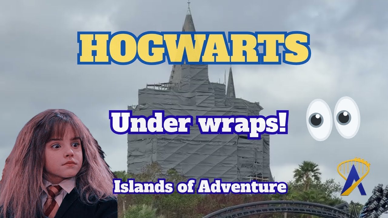 Video thumbnail for Hogwarts Under Wraps at Universal Orlando